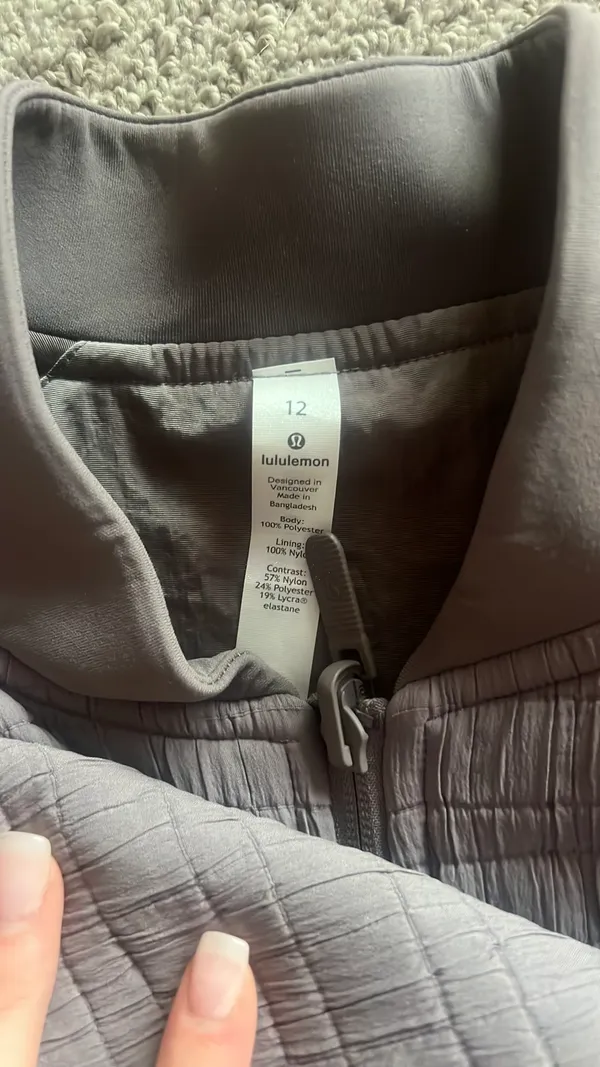Women’s Purple Zip Up  - Image 4