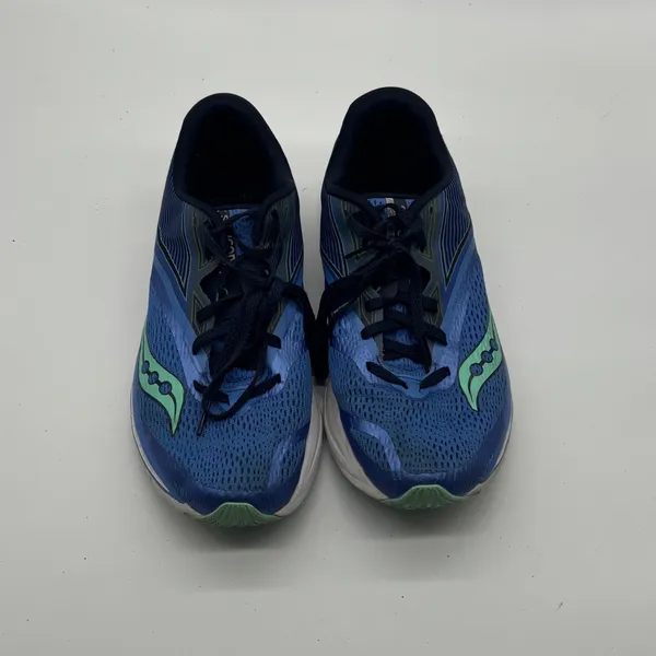 Saucony Kinvara 9 Womens Blue Teal Running Shoes Size 9 - Image 3