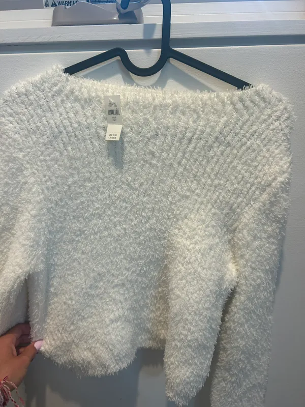 Aerie Soft Fur Sweater - Image 2
