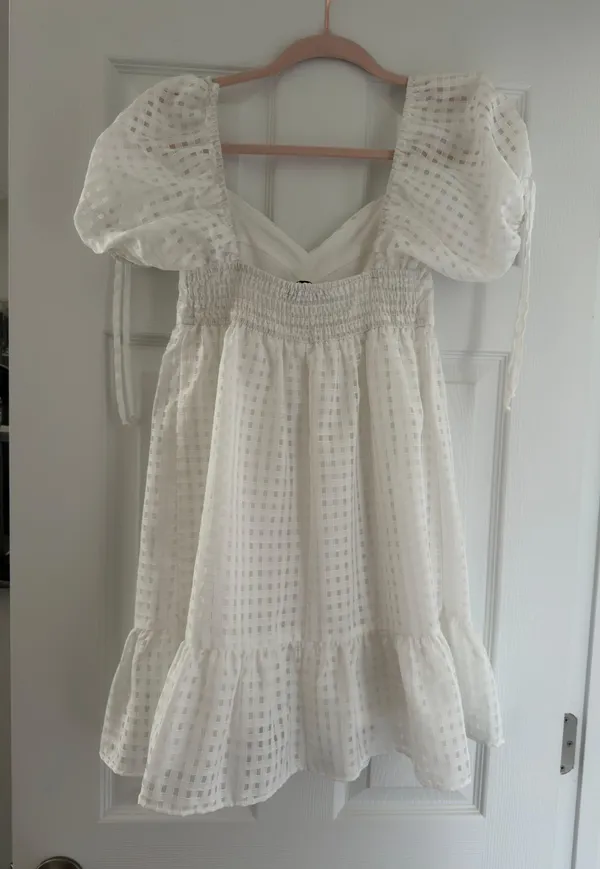 Boutique White Dress - Image 2