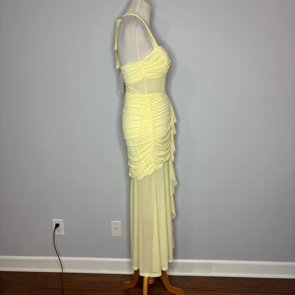 Billy J - Yellow Alani Maxi Dress - Image 4