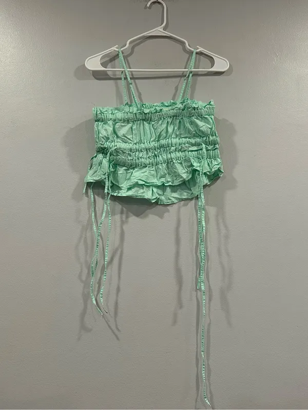 Free People Gabby Tube Top Mint Small S - Image 3