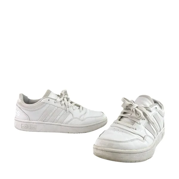 Adidas Hoops 3.0 Women's White Classic Vintage Low Athletic Sneakers Shoes 8.5 - Image 5