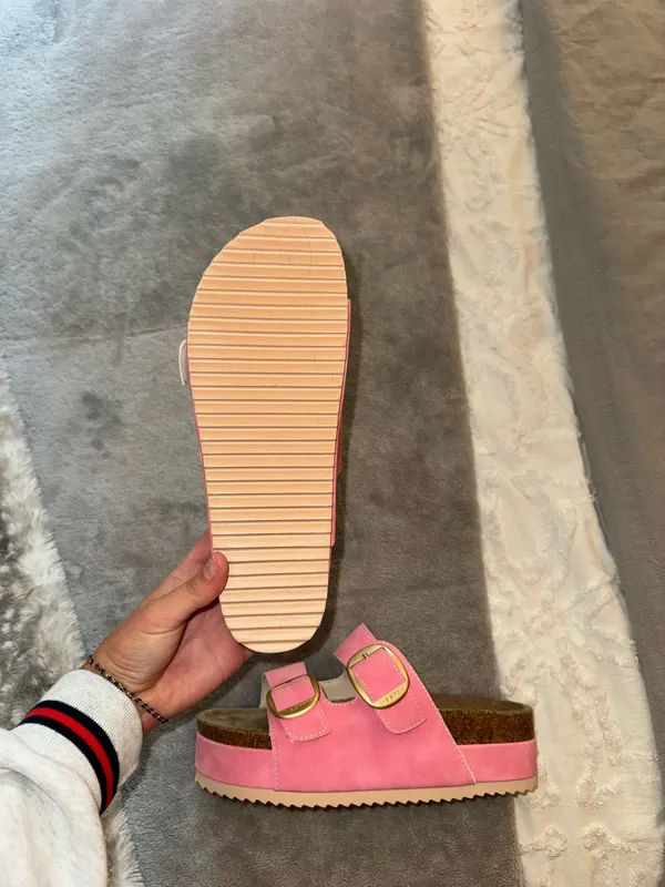 Simply Southern pink platform sandals - Image 4