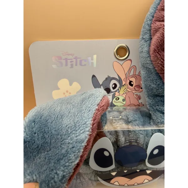 Disney Lilo & Stitch 2-Pack Spa‎ Headband Set Lavender Blue Plush Skincare NIB - Image 3