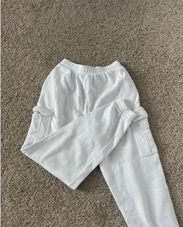 Cargo Sweatpants Target White - Image 2