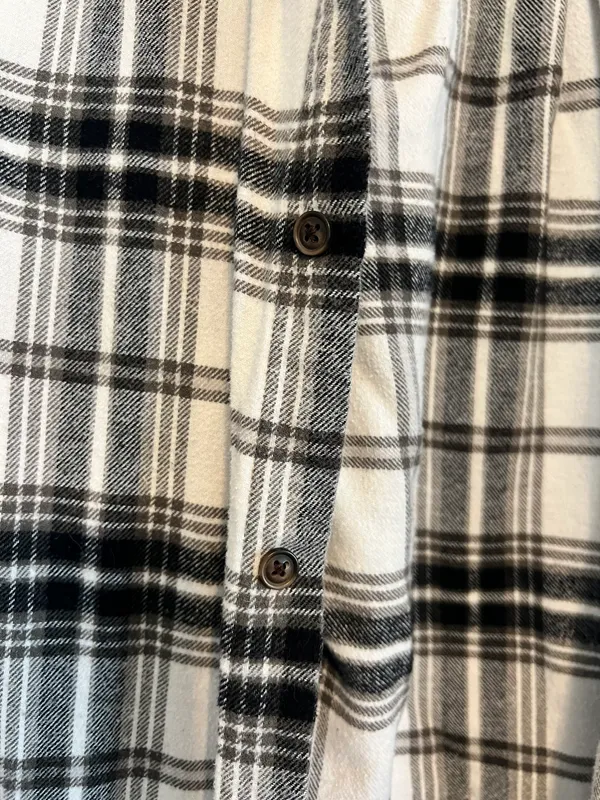 Croft & Barrow Black And White Flannel - Image 3