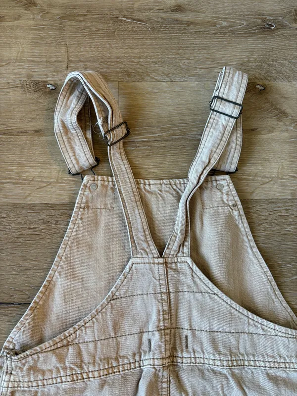 Free People Tan Overall Dress - Image 8