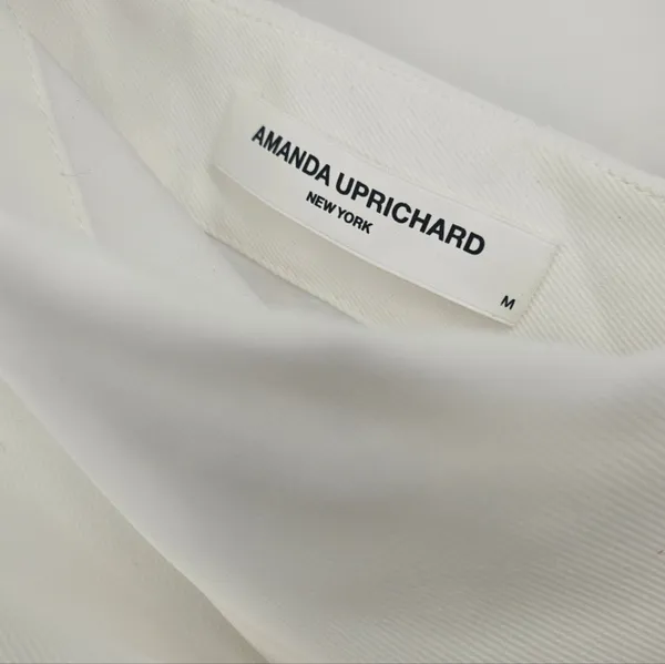 Amanda Uprichard Bexley Maxi Dress One Shoulder Long Evening‎ Gown Sz M - Image 5