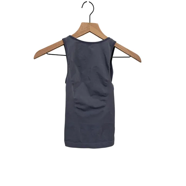 SKIMS NWOT Seamless Sculpt Tank Top Sz Medium Color Steel Blue - Image 7