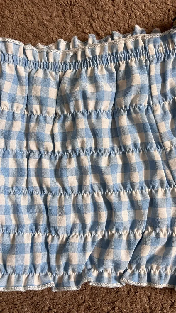 Edikted Bloomer Ruffle Shorts - Image 3