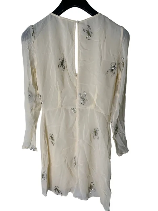 For Love and Lemons Scorpio scorpion wrap dress women's size small - Image 3