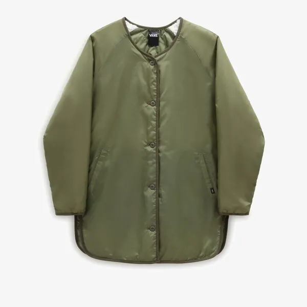 Vans Peake Quilted‎ Liner Coat reversible Jacket Womens medium - Image 3