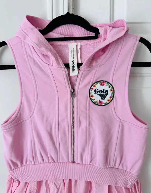 Anthropologie Gola x Front Zip Sporty Romper, Size XS - Image 7