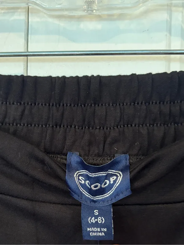 Scoop black wide leg pants size small - Image 6