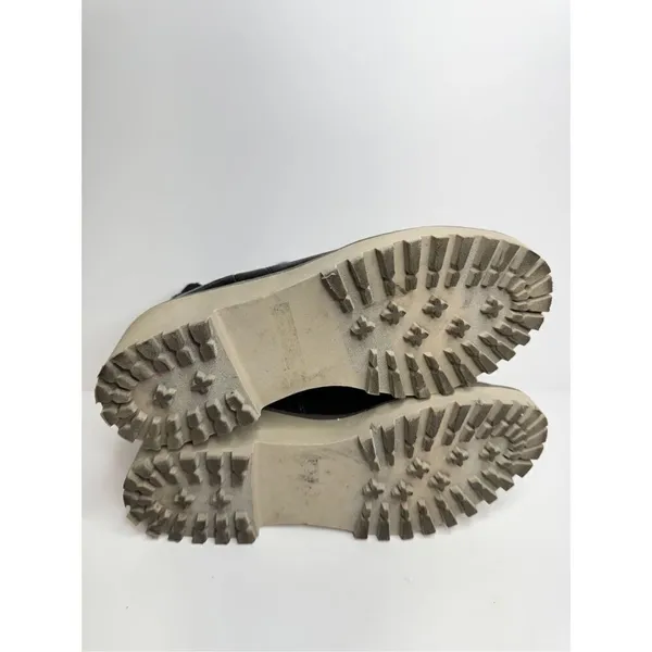 Dolce Vita Booties Size 8 Black‎ Womens Wedge Lug Chelsea Pull On - Image 11