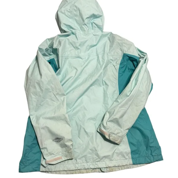 🌧️ Columbia Omni-Tech Waterproof Hooded Jacket Blue XL‎ 🌧️ - Image 3