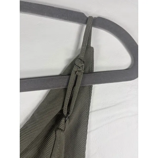 Urban Outfitters Out from Under Cowl‎ Neck Ribbed Bodice Olive Green Small NWT - Image 9