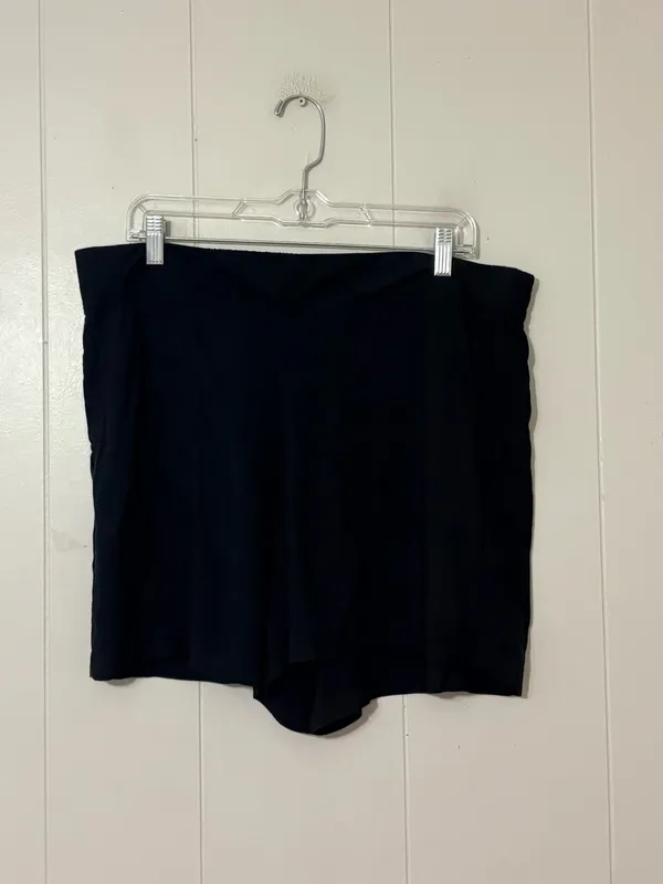 Wildfox Black Lightweight Pull On Shorts Elastic Waist Pockets Size XL - Image 2