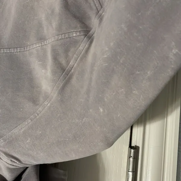 Lululemon Scuba Pullover Hoodie Washed Dark Chrome Athleisure Lounge Cozy Gym - Image 8