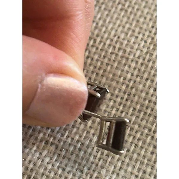 Lot A626 .25 silver plated earrings stud amazing - Image 5
