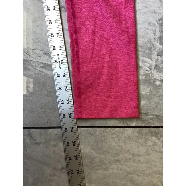 Outdoor Voices Pink Space Dye High Rise Cropped Leggings Women Small RN147908 - Image 4