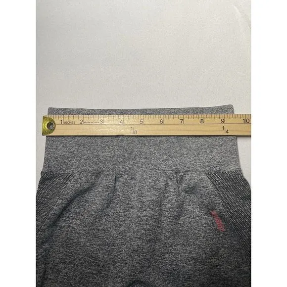 Gymshark‎ Seamless Cycling Shorts Womens Size Small Gray High Waist - Image 4
