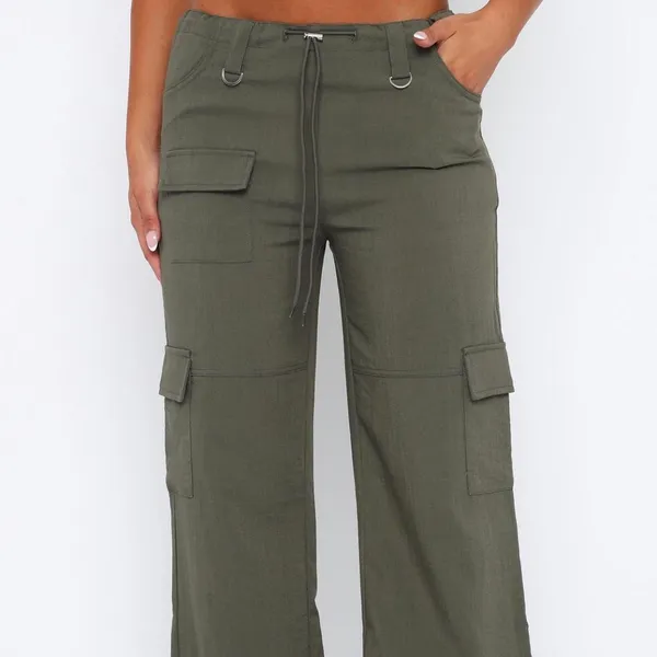 White Fox Boutique Headsprung Cargo Pants - Image 2