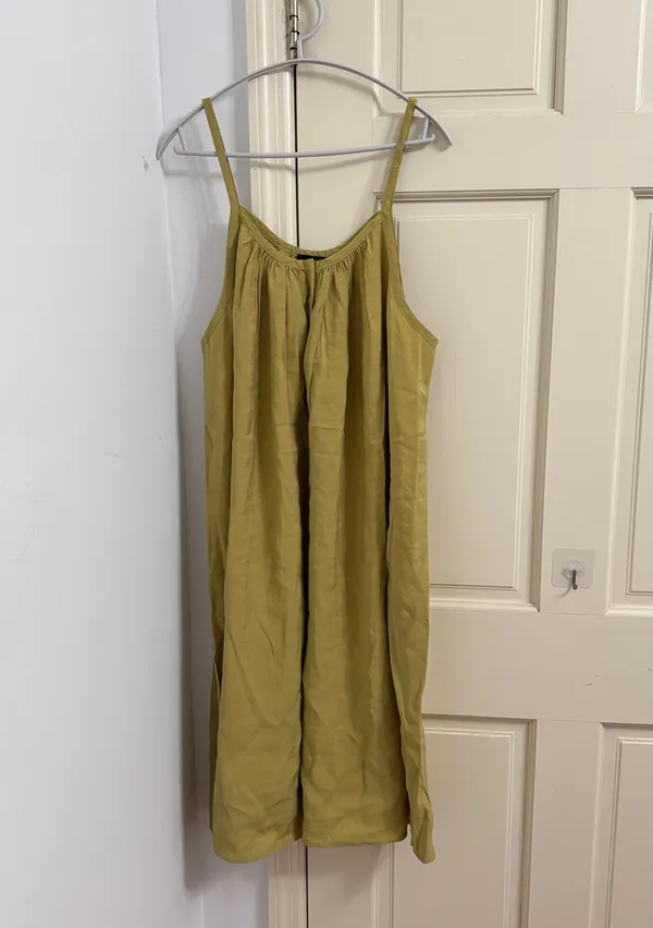 Summer dress Yellow Size M - Image 3
