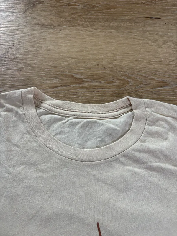 Bella Canvas Cream Iowa Tshirt with State Logo - Image 3