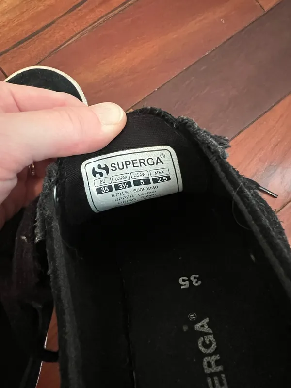 Superga black platform sneaker - Image 6
