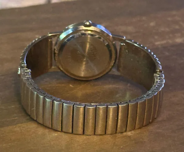 Vintage LA Express abalone shell watch Silver - Image 8