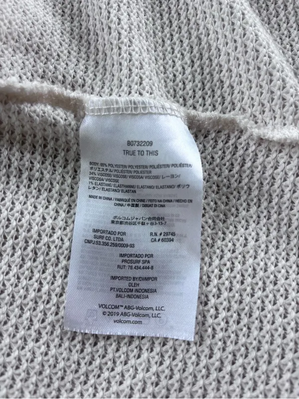 Volcom Go Go Wrap Knit Cardigan - Image 8