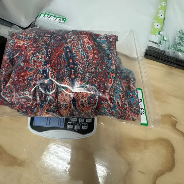 Appleseeds‎ Women's Boho Multicolor Paisley Midi Skirt Elastic Waist A13046 - Image 9