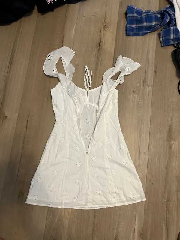 Princess Polly White Lace Dress - Image 2