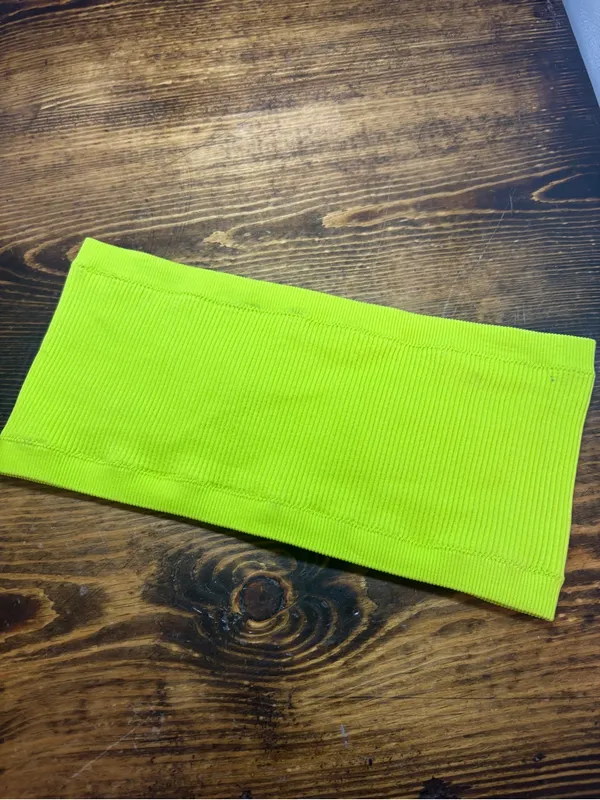 Aerie Lime Green Bandeau Size Large - Image 2