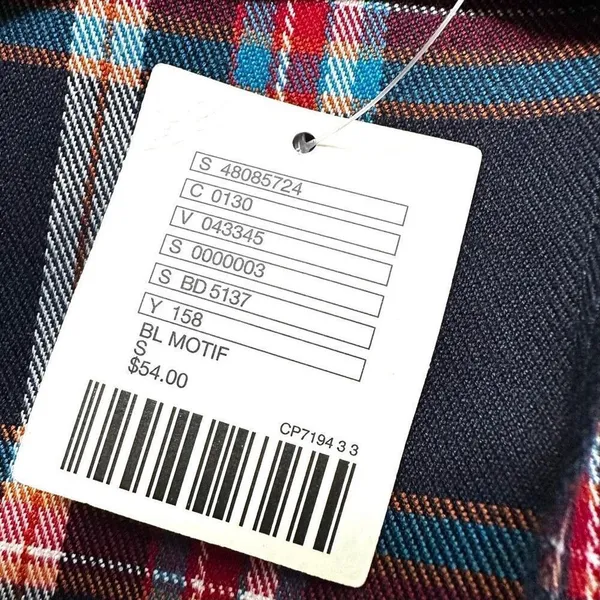 Urban Outfitters blue and red plaid mini dress - Image 7
