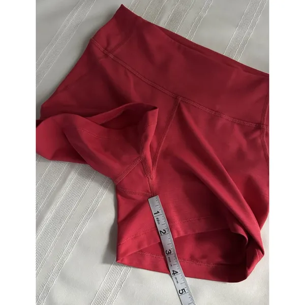 Outdoor Voices Red 2-Piece Activewear Set Racerback Sports Bra + Shorts S - Image 14
