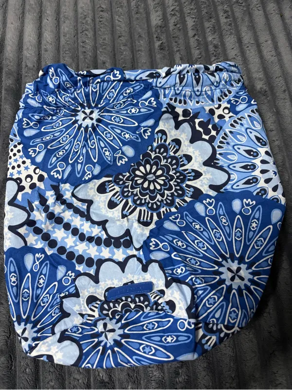 Vera Bradley Blue Floral Medallion Mini Cinch bag - Image 2