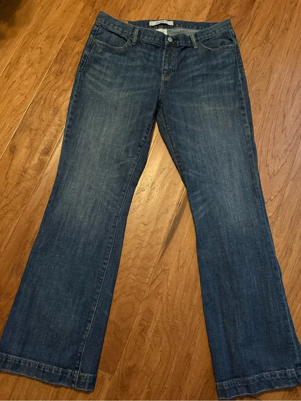 GAP Women's Wide Leg Jeans - Denim Blue - Image 3