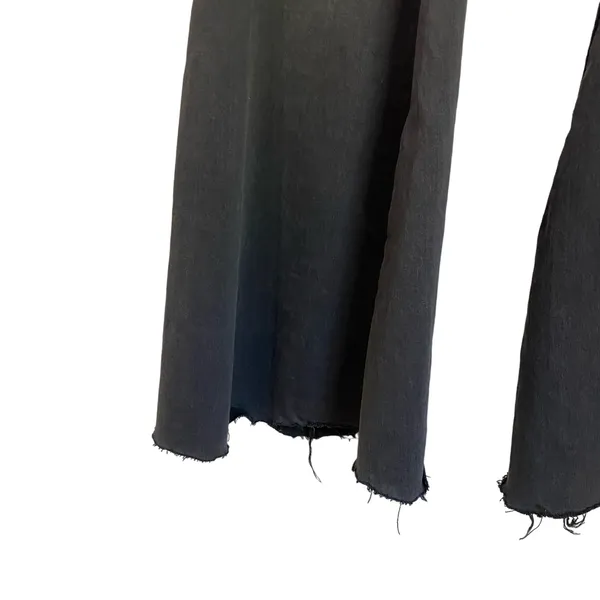 We The Free Groovy Ultra Flare Jeans 27S Black Wash High Rise Boho Retro‎ - Image 3