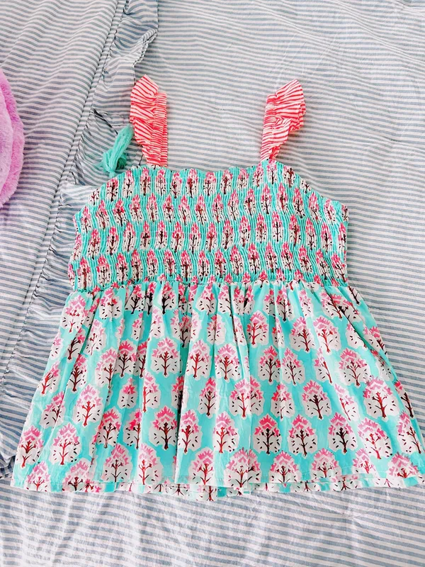 FANCY Ruffled Smocked Summer Top - Image 3