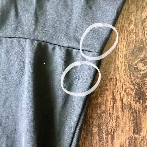 Nike Women's Mesh Stripe Black Athletic Training Pants - Image 7
