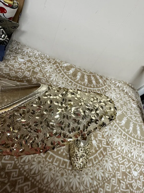 a new day Gold Sequin Ballet Flats - Image 10