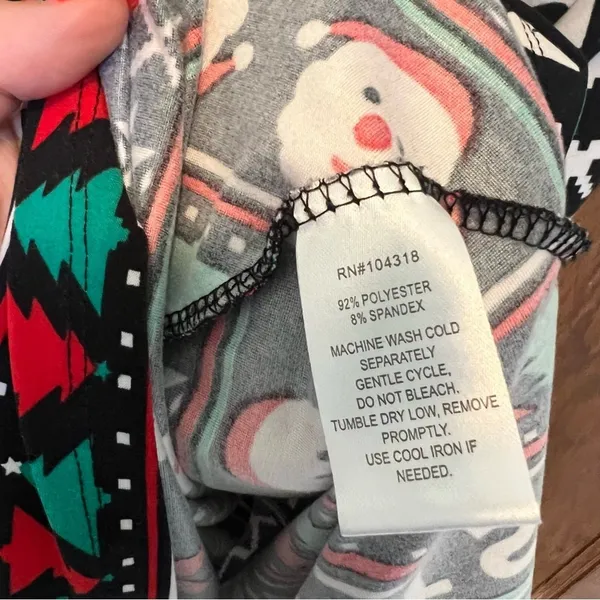 Holiday Christmas Skater Dress L Black Let It Snow Ugly‎ Sweater Argyle Novelty - Image 4