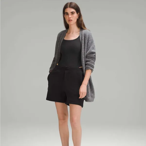 Lululemon Wundermost Ultra-Soft Nulu Square-Neck Sleeveless Bodysuit Black M - Image 14