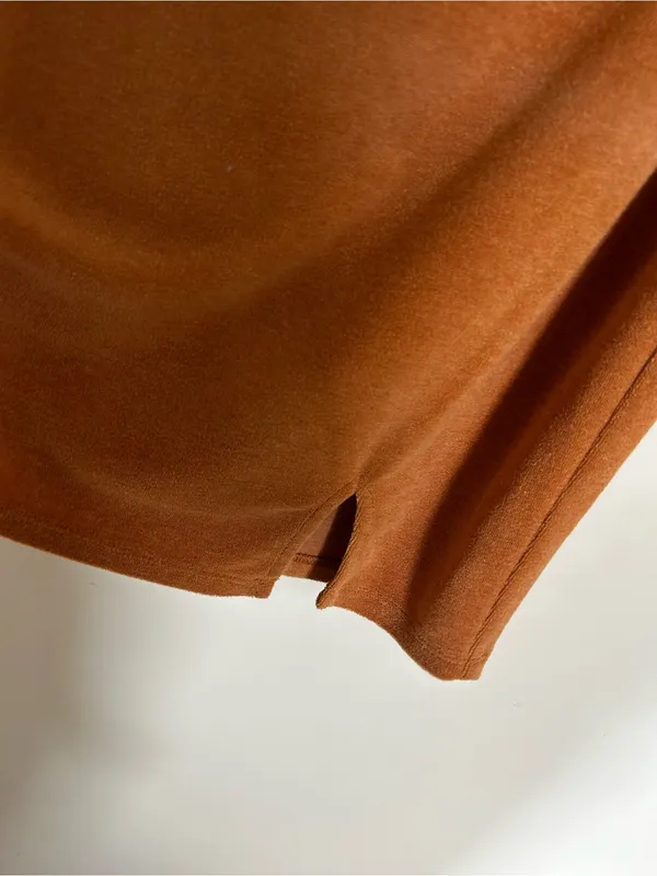 NWT House of‎ Harlow 1960 x Revolve Light Brown One Shoulder Mini Dress Medium - Image 5
