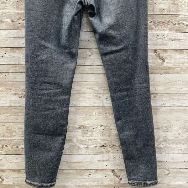 Zara Womens Size 4 Jeans Denim Blue Skinny Ankle Slim 5‎ Pocket Pants Zippered - Image 7