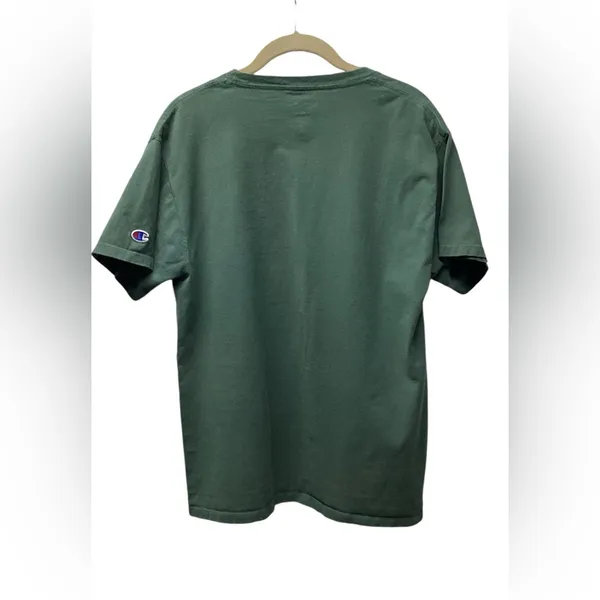 Champion short sleeve T-shirt Dark army green Unisex Medium - Image 2