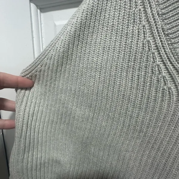 Allsaints Manson Cropped Knit Sweater Vest Size Large EUC - Image 5